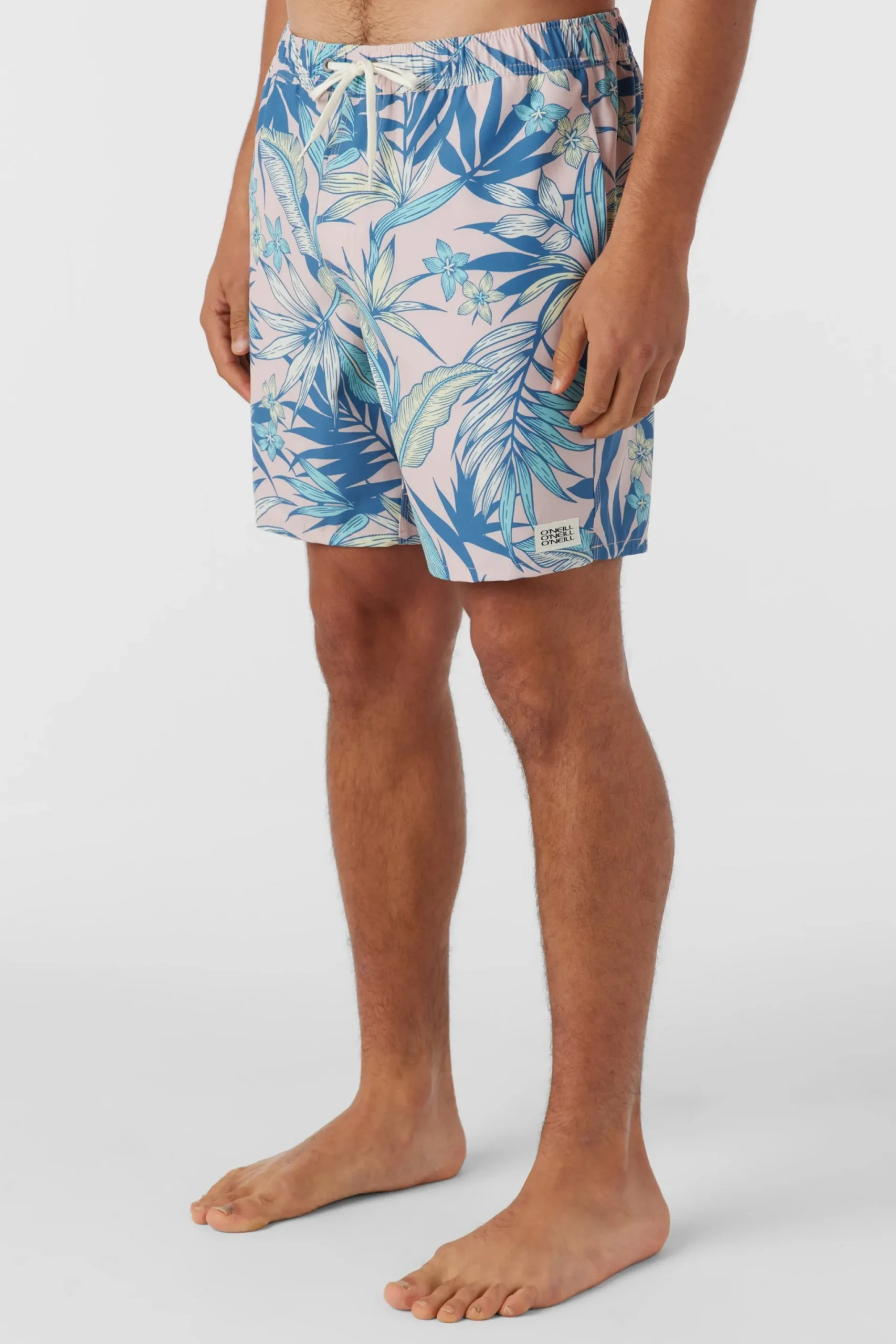 O’Neill Side Pockets<HERMOSA ELASTIC WAIST 17" SWIM TRUNKS