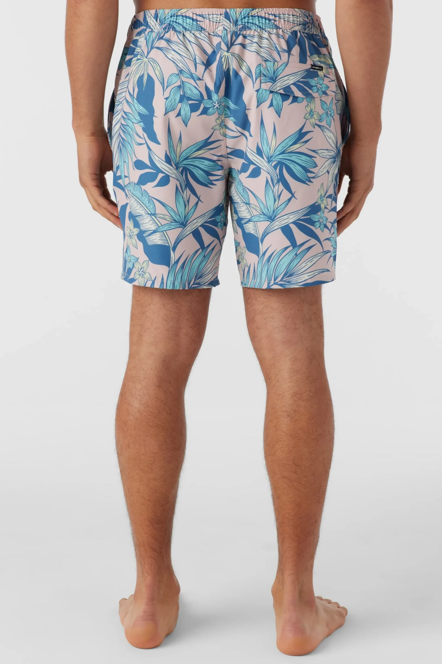 O’Neill Side Pockets<HERMOSA ELASTIC WAIST 17" SWIM TRUNKS