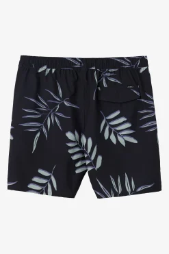 O’Neill Side Pockets|Swim Trunks<HERMOSA ELASTIC WAIST LINED 17" SWIM TRUNKS