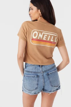 Women O’Neill Graphic Tees & Tanks<HIDEOUT TEE