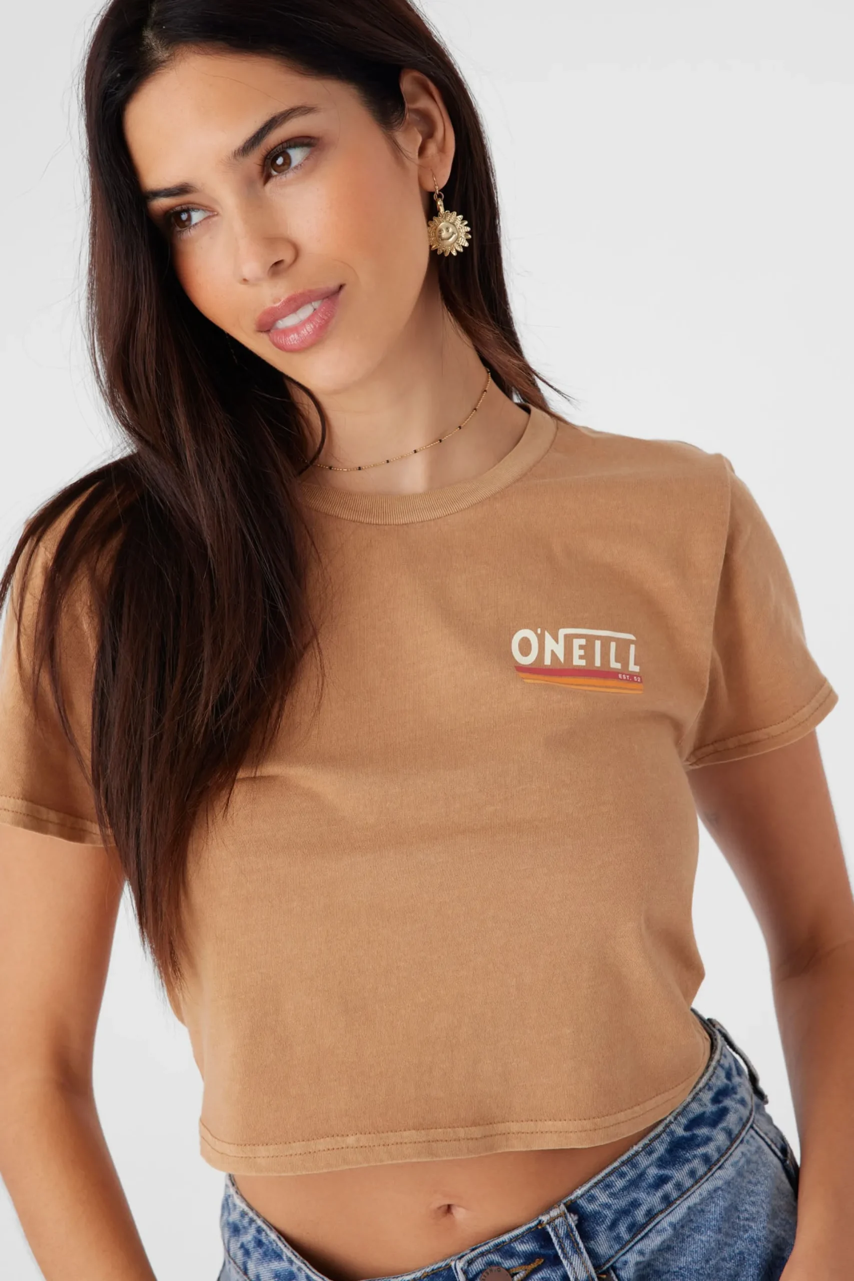 Women O’Neill Graphic Tees & Tanks<HIDEOUT TEE
