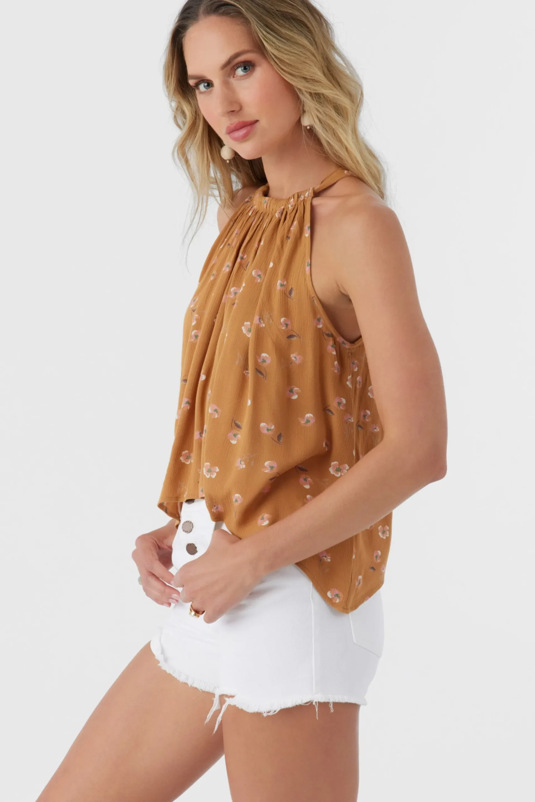 Women O’Neill Tops<HUDSYN KIRA FLORAL TOP
