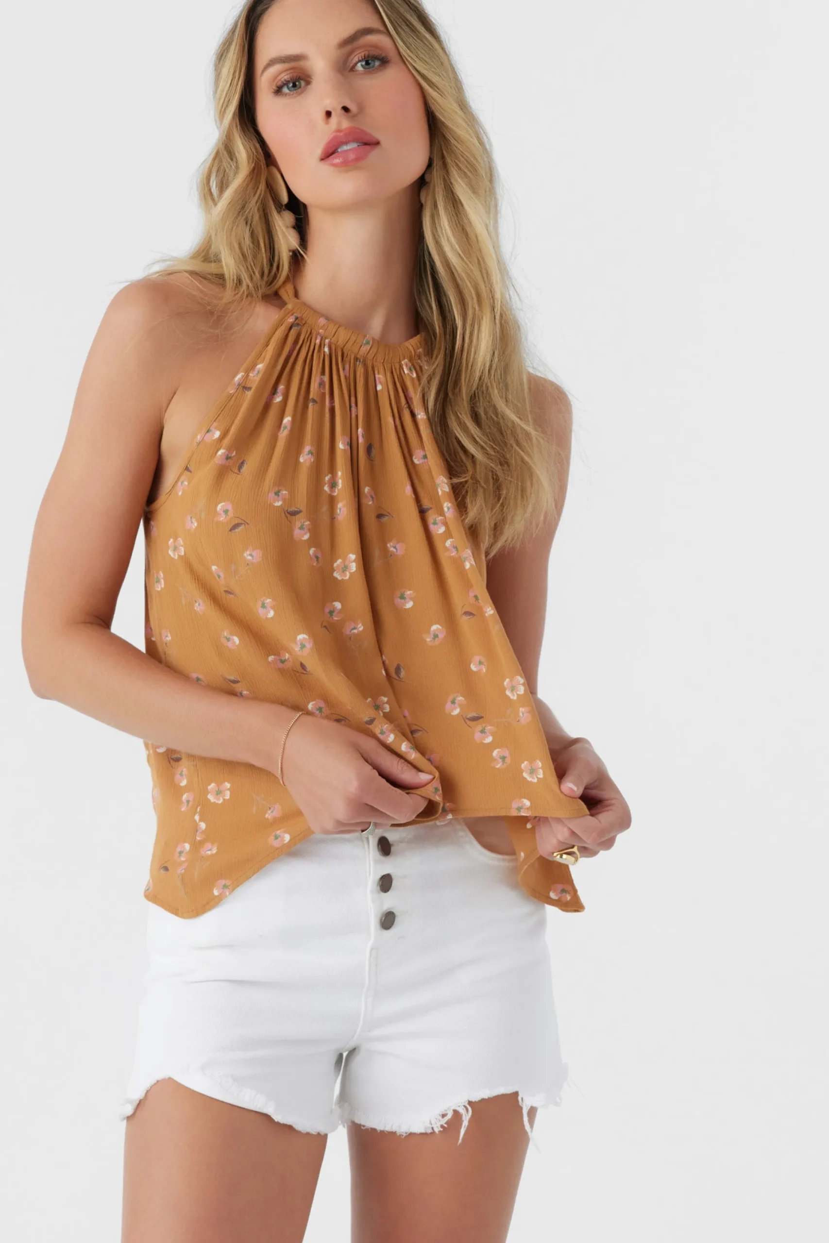 Women O’Neill Tops<HUDSYN KIRA FLORAL TOP
