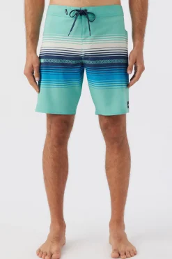 O’Neill Performance<HYPERFREAK HEAT STRIPE LINE 19" BOARDSHORTS