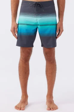 O’Neill Performance<HYPERFREAK HEAT STRIPE LINE 19" BOARDSHORTS