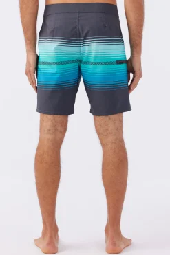 O’Neill Performance<HYPERFREAK HEAT STRIPE LINE 19" BOARDSHORTS