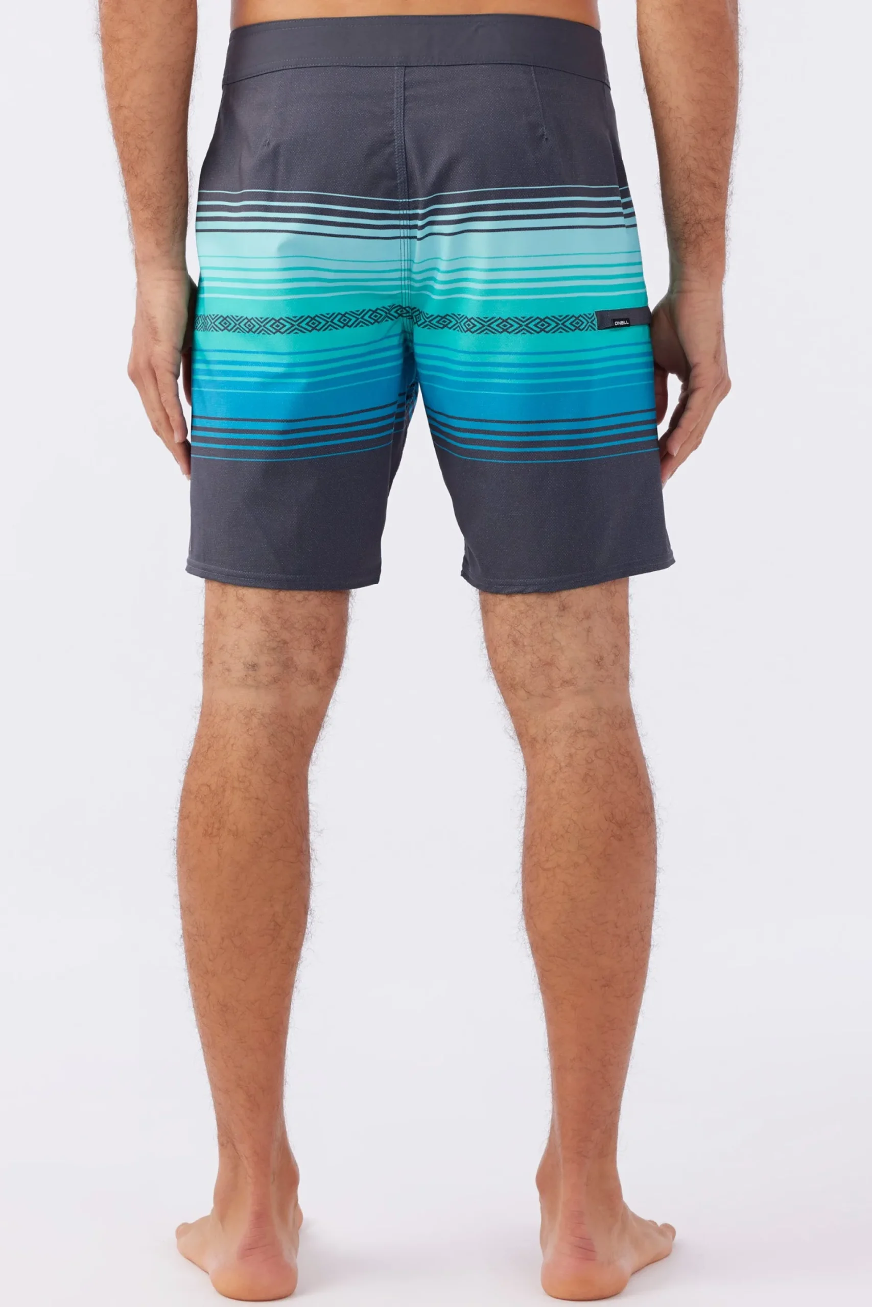 O’Neill Performance<HYPERFREAK HEAT STRIPE LINE 19" BOARDSHORTS