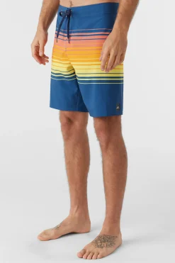 O’Neill Performance<HYPERFREAK HEAT STRIPE LINE 19" BOARDSHORTS