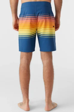 O’Neill Performance<HYPERFREAK HEAT STRIPE LINE 19" BOARDSHORTS