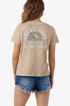 Women O’Neill Graphic Tees & Tanks<IN THE WATER TEE