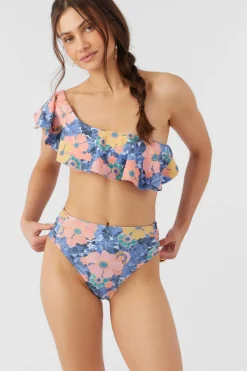 Women O’Neill Cheeky|Bikini Bottoms<JADIA FLORAL LONG BEACH HIGH WAIST CHEEKY BOTTOMS