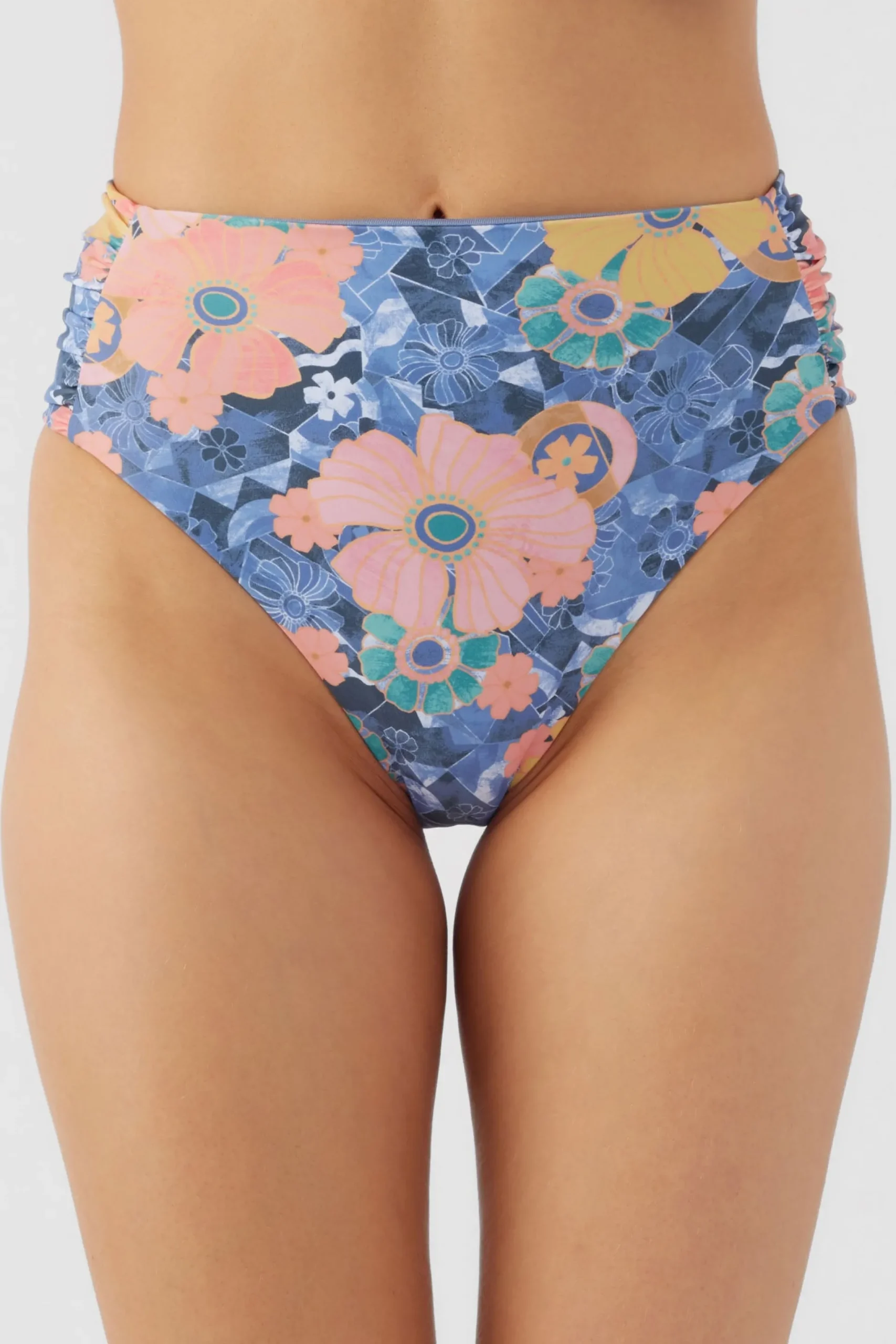 Women O’Neill Cheeky|Bikini Bottoms<JADIA FLORAL LONG BEACH HIGH WAIST CHEEKY BOTTOMS