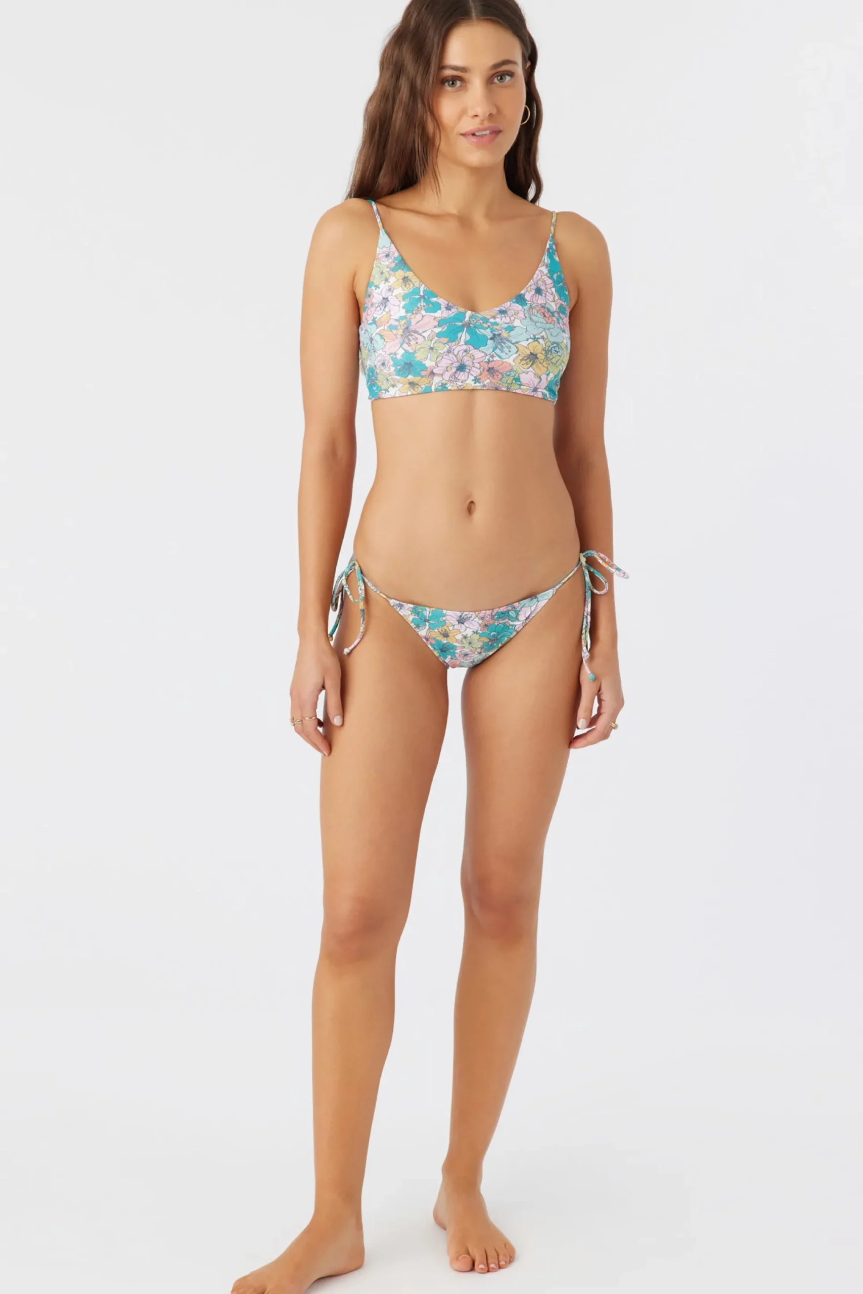 Women O’Neill Medium|Bikini Bottoms<JANIS FLORAL MARACAS TIE SIDE BOTTOMS