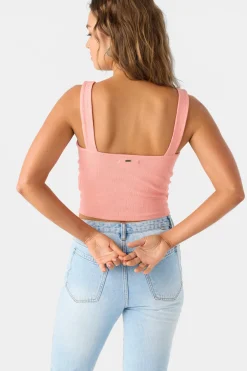 Women O’Neill Tops<JAYDE TWIST KNIT TANK TOP