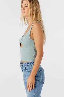 Women O’Neill Tops<JAYDE TWIST KNIT TANK TOP