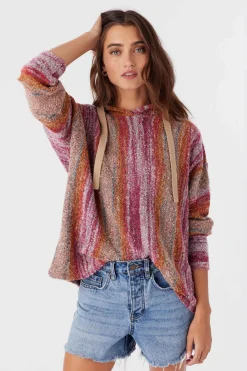 Women O’Neill Sweaters, Hoodies & Fleece<JETTIE OMBRE HOODED SWEATER