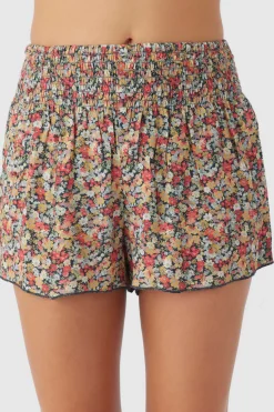 Women O’Neill Bottoms<JOHNNY EDEN DITSY BEACH SHORTS