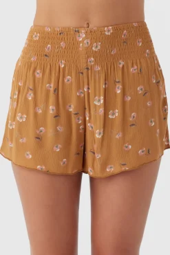 Women O’Neill Bottoms<JOHNNY KIRA FLORAL BEACH SHORTS