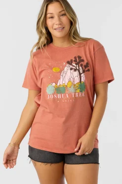 Women O’Neill Graphic Tees & Tanks<JOSHUA TREE TEE