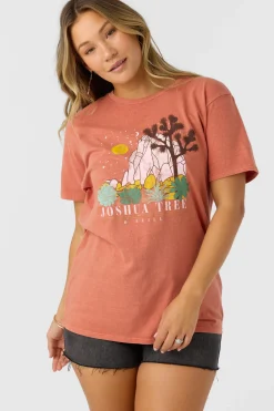 Women O’Neill Graphic Tees & Tanks<JOSHUA TREE TEE