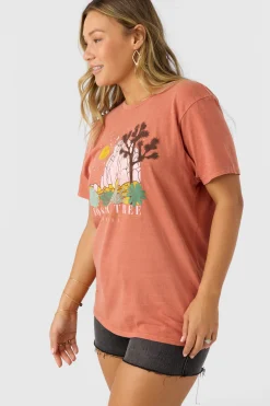 Women O’Neill Graphic Tees & Tanks<JOSHUA TREE TEE