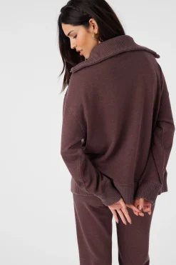 Women O’Neill Sweaters, Hoodies & Fleece<KARMA FRENCH TERRY HALF ZIP PULLOVER