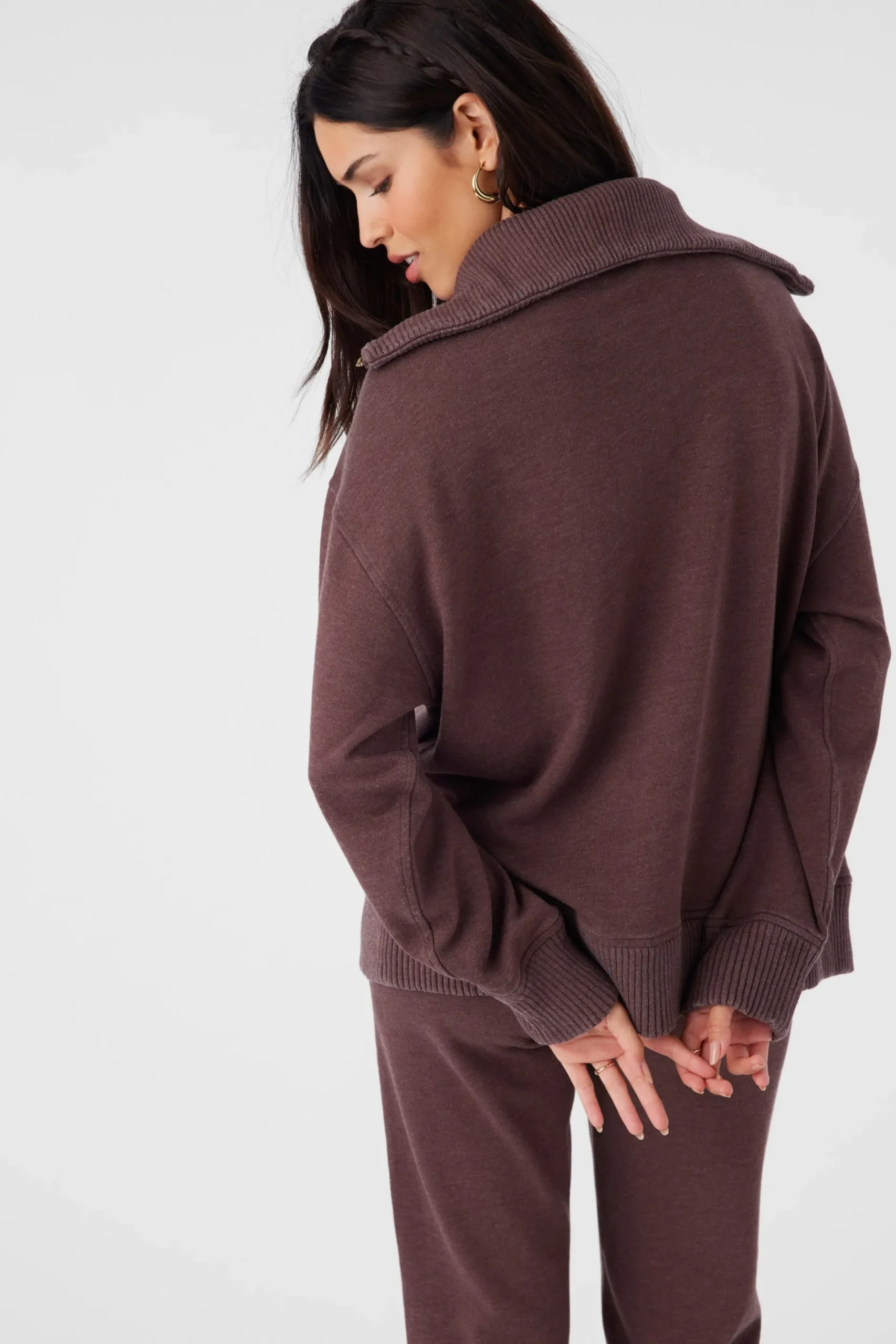 Women O’Neill Sweaters, Hoodies & Fleece<KARMA FRENCH TERRY HALF ZIP PULLOVER