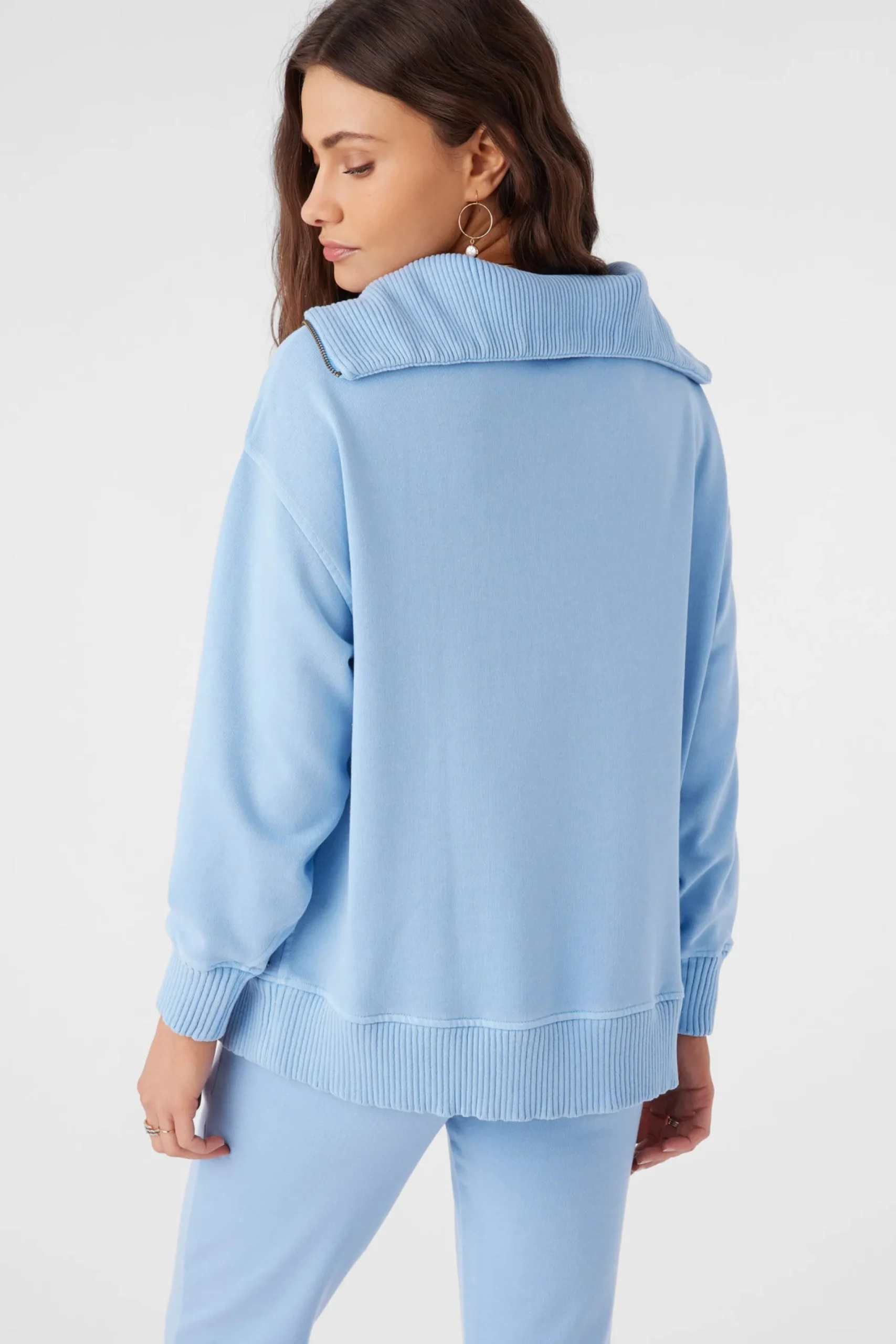 Women O’Neill Sweaters, Hoodies & Fleece<KARMA FRENCH TERRY HALF ZIP PULLOVER