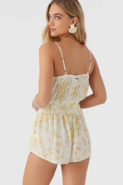 Women O’Neill Jumpsuits & Rompers<KASEN TATIANNA FLORAL ROMPER