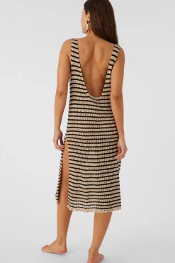 Women O’Neill Cover-Ups<KELSEY CROCHET MIDI DRESS COVER-UP