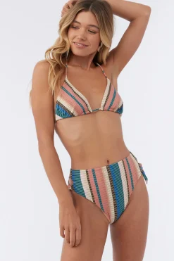 Women O’Neill Halter<KENDARI STRIPE VENICE TRIANGLE TOP