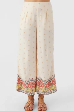 Women O’Neill Bottoms<LACEY BORDER PRINT PANTS