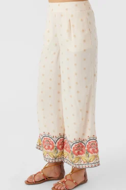 Women O’Neill Bottoms<LACEY BORDER PRINT PANTS