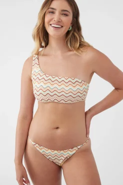 Women O’Neill Bikini Tops<LAGOON STRIPE MONTEREY TOP
