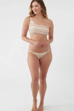 Women O’Neill Bikini Tops<LAGOON STRIPE MONTEREY TOP
