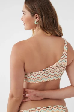 Women O’Neill Bikini Tops<LAGOON STRIPE MONTEREY TOP