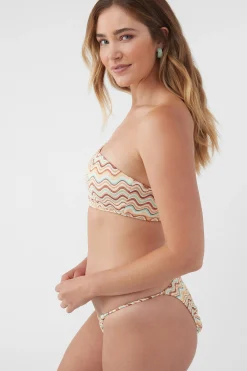 Women O’Neill Bikini Tops<LAGOON STRIPE MONTEREY TOP