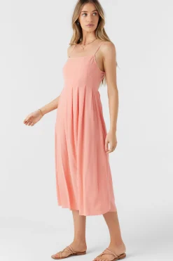Women O’Neill Dresses<LAILEY MIDI DRESS