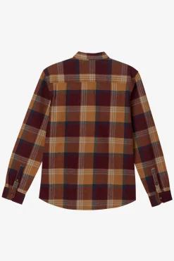 O’Neill Shirts & Flannels<LANDMARKED FLANNEL LONG SLEEVE SHIRT