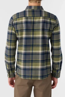 O’Neill Shirts & Flannels<LANDMARKED FLANNEL STANDARD FIT LONG SLEEVE SHIRT