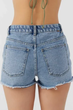 Women O’Neill Bottoms<LANISA DENIM SHORTS