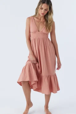 Women O’Neill Cover-Ups|Dresses<MARGEAUX DOUBLE GAUZE COVER-UP DRESS