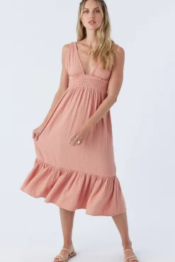 Women O’Neill Cover-Ups|Dresses<MARGEAUX DOUBLE GAUZE COVER-UP DRESS