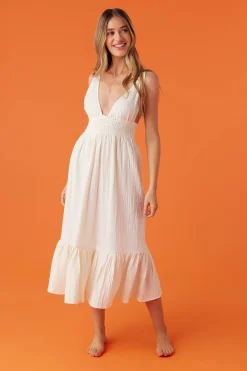 Women O’Neill Cover-Ups|Dresses<MARGEAUX DOUBLE GAUZE COVER-UP DRESS