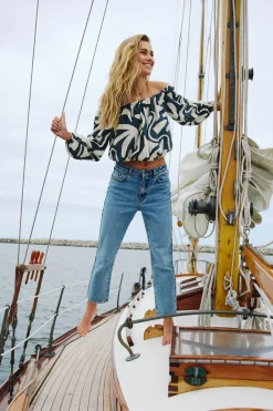 Women O’Neill Bottoms<MARI DENIM JEAN PANTS