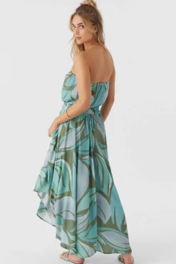 Women O’Neill Bottoms<MARNIE LORETTA PRINT MIDI SKIRT