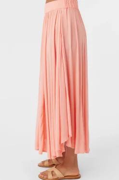 Women O’Neill Bottoms<MARNIE SOLID MIDI SKIRT