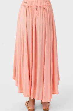 Women O’Neill Bottoms<MARNIE SOLID MIDI SKIRT