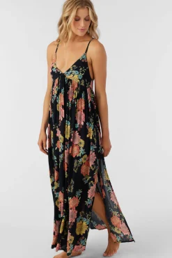 Women O’Neill Cover-Ups|Dresses<MEL MAXI KALI FLORAL SWIM COVER-UP DRESS