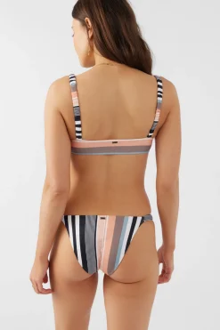 Women O’Neill Bralette|Bikini Tops<MERHABA STRIPE BUNDORAN BRALETTE TOP